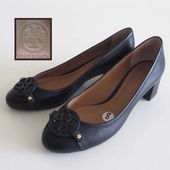 tory burch block heel pump